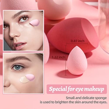 BS-MALL 7-Piece Makeup Sponge Set for Flawless Application
