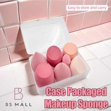 BS-MALL 7-Piece Makeup Sponge Set for Flawless Application