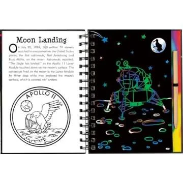 Explore the Solar System with Scratch & Sketch Activity Book