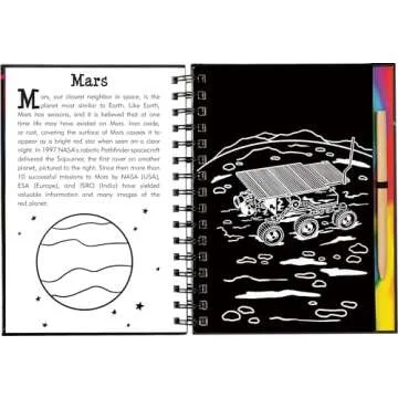 Explore the Solar System with Scratch & Sketch Activity Book