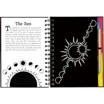 Explore the Solar System with Scratch & Sketch Activity Book