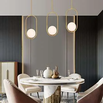 Bomluzo Modern Pendant Lighting for Stylish Home Decor