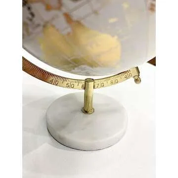 Elegant 11" Abbott Collection Spinning Decorative Globe