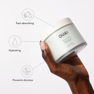 OUAI Hydrating Whipped Body Cream with Cupuaçu Butter