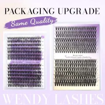 Individual Cluster Lashes 30D/40D Mixed Natural Eyelash Clusters C/D Curl 0.07mm Matte Black Soft 12-16mm Mink DIY Individual Eyelashes Cluster Lashes Extension(30/40D-D,12-16mm Mixed)