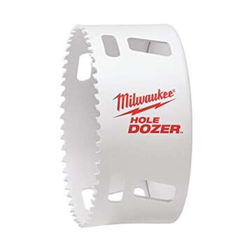 Milwaukee Hole Dozer Bi-Metal Hole Saw, 4 Inch – Precision Cutting Tool