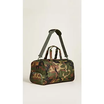 Herschel Novel Duffel Bag, Woodland Camo/Multi Zip, Classic 42.5L