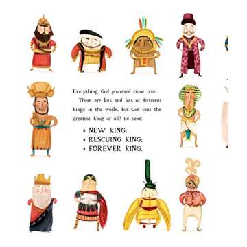 The Christmas Promise: A True Story from the Bible about God's Forever King (Illustrated Christian C...