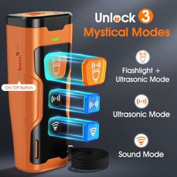 Dog Bark Deterrent Device - Safe Ultrasonic Training Tool for Dogs