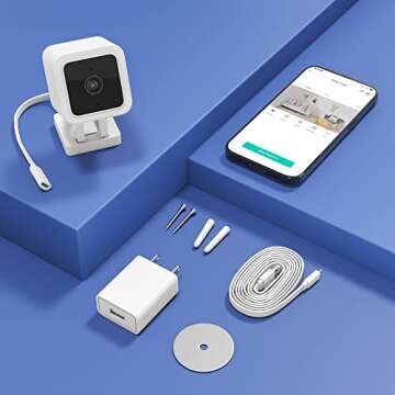 Wyze Cam v3 - HD Outdoor Indoor Security with Night Vision