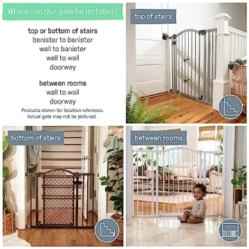 Summer Infant Modern Home Walk-Thru Safety Gate 28-42 inches