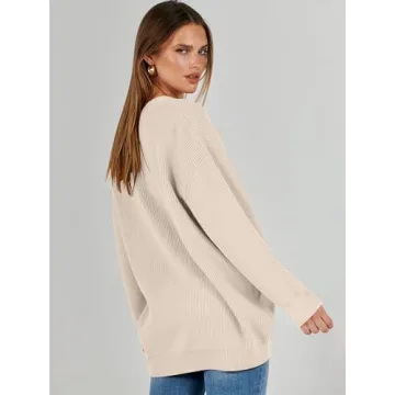 Caracilia Women's Oversized Cardigan Sweater - Cozy Fall Essential