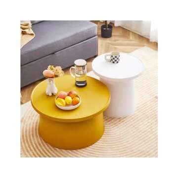 YANQ365C Coffee Table Living Room Nordic Coffee Tables Minimalist Aesthetic Side Table Nordic Home C...