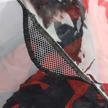 FASOTY Stroller Rain Cover Universal Waterproof Baby Stroller Cover, Rain Cover for Stroller, Jogging Stroller Rain Cover, Pushchairs Stroller Weather Shield for Wind Snow Dust, Ventilation Clear