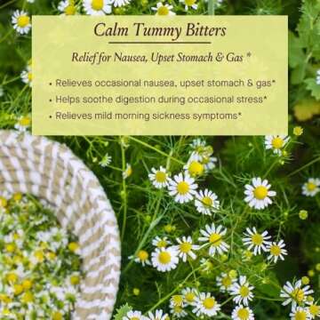 Urban Moonshine Calm Tummy Bitters - Certified Organic - Relief for Nausea & Upset Stomach* - Bloati...