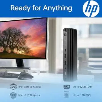 HP ProDesk 400 G9 Mini Desktop - Intel i5, 32GB RAM, 1TB SSD