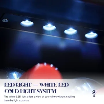 Kalamera Mini Fridge Wine Cooler for Home and Office