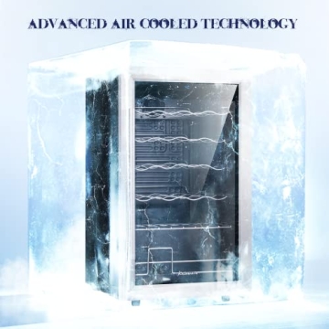 Kalamera Mini Fridge Wine Cooler for Home and Office