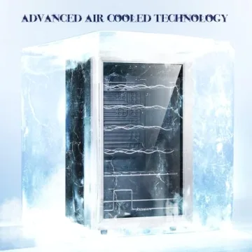 Kalamera Mini Fridge Wine Cooler for Home and Office