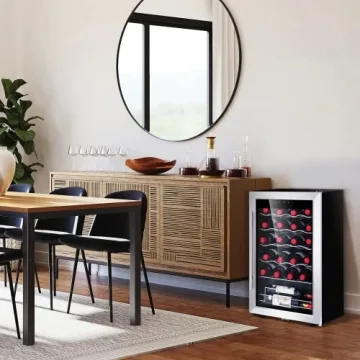 Kalamera Mini Fridge Wine Cooler for Home and Office