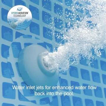 Intex SX2100 Krystal Clear Sand Filter Pump for Above Ground Pools: 2100 GPH Pump Flow Rate – Improved Circulation and Filtration – Easy Installation – Improved Water Clarity – Easy-to-Clean