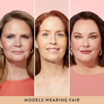 LAURA GELLER NEW YORK Baked Balance-N-Glow Illuminating Foundation - Fair - Buildable Sheer to Light...