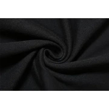 PWMENLK Sexy Low-Cut Black Suspender Dress