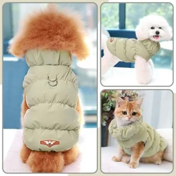 ABRRLO Winter Dog Jacket for Small Medium Dogs