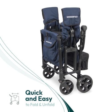 WonderFold W4 Elite Stroller Wagon for Family Fun