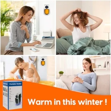 Powerful 500W Portable Electric Space Heater