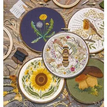 Paint with Thread: Embroidery Guide for All Seasons