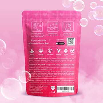 Amore Shower Steamers Aromatherapy - 12 Pack Shower Bombs for Women - Jasmine, Chamomile, Rose Essen...