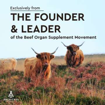 Grass Fed Beef Heart Supplement for Heart Health