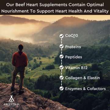 Grass Fed Beef Heart Supplement for Heart Health