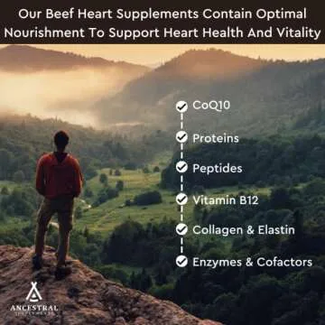 Grass Fed Beef Heart Supplement for Heart Health