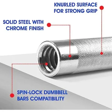 Yes4All Adjustable Dumbbell Handle - Versatile Strength Training