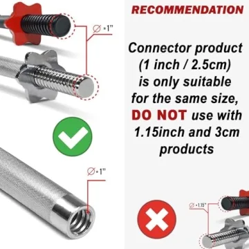 Yes4All Adjustable Dumbbell Handle - Versatile Strength Training