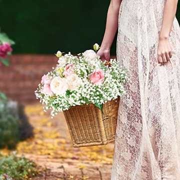 LYLYFAN Babys Breath 12 Pcs Artificial Flower Bundles