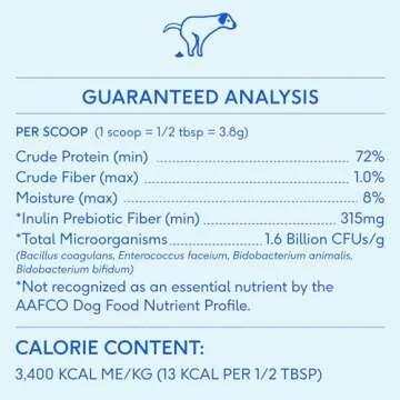 Native Pet Probiotics for Dogs - Dog Probiotics Powder for Digestive Health, Gut Support, & Immune Boost – Vet-Formulated Powder for Maximum Potency with Digestive Enzymes & Prebiotics - 120 Scoops