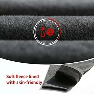 TRIUNION Fleece Lined Leggings for Women - Warm & Soft