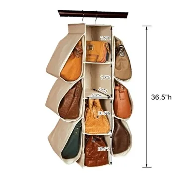 LONGTEAM Hanging Bag Organizer for Stylish Storage Solutions