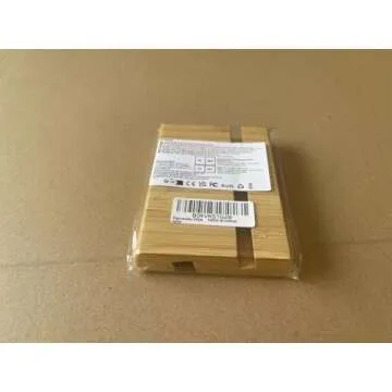 FadyDail Bamboo Cell Phone Stand Wooden Tablet Stand for Desktop, Wood Cell Phone Holder Desk Tablet Holder Mobile Stand for iPhone iPad Tablets and All Phones (Large Size)