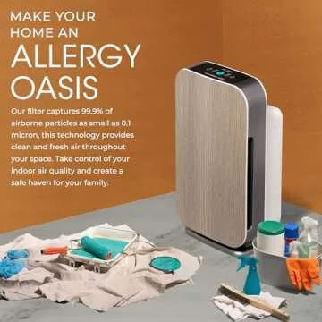 Alen Air Purifier BreatheSmart Flex - 1400 Sq. Ft Air Cleaner