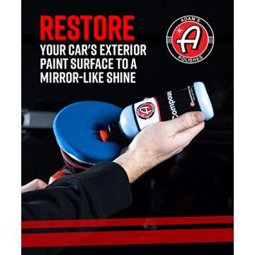 Adam's Polishes 2-Step Polishing System 12oz Combo - Silicone-Free, Body Shop Safe Formula - Quick, Professional Correcting and Polishing Results for Clear Coat, Gel Coat, Single Stage Finishes