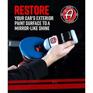 Adam's Polishes 2-Step Polishing System 12oz Combo - Silicone-Free, Body Shop Safe Formula - Quick, Professional Correcting and Polishing Results for Clear Coat, Gel Coat, Single Stage Finishes