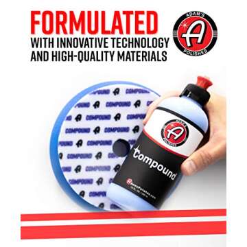 Adam's Polishes 2-Step Polishing System 12oz Combo - Silicone-Free, Body Shop Safe Formula - Quick, Professional Correcting and Polishing Results for Clear Coat, Gel Coat, Single Stage Finishes