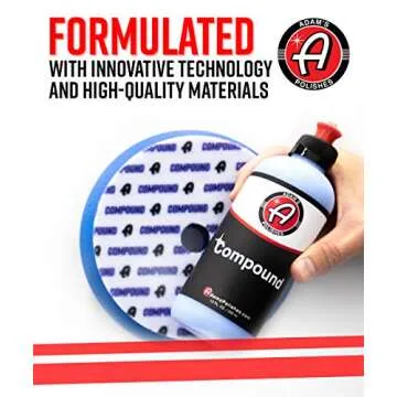Adam's Polishes 2-Step Polishing System 12oz Combo - Silicone-Free, Body Shop Safe Formula - Quick, Professional Correcting and Polishing Results for Clear Coat, Gel Coat, Single Stage Finishes