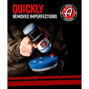 Adam's Polishes 2-Step Polishing System 12oz Combo - Silicone-Free, Body Shop Safe Formula - Quick, Professional Correcting and Polishing Results for Clear Coat, Gel Coat, Single Stage Finishes