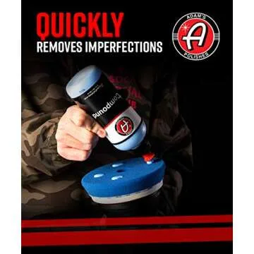 Adam's Polishes 2-Step Polishing System 12oz Combo - Silicone-Free, Body Shop Safe Formula - Quick, Professional Correcting and Polishing Results for Clear Coat, Gel Coat, Single Stage Finishes