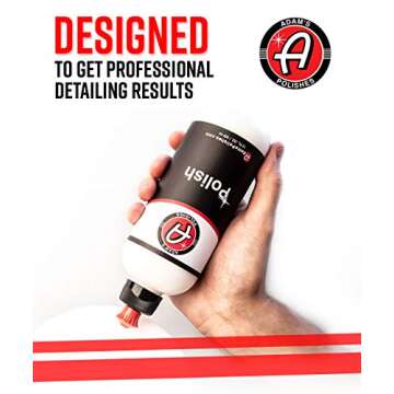 Adam's Polishes 2-Step Polishing System 12oz Combo - Silicone-Free, Body Shop Safe Formula - Quick, Professional Correcting and Polishing Results for Clear Coat, Gel Coat, Single Stage Finishes